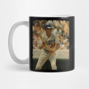 Maury Wills in Los Angeles Dodgers Mug